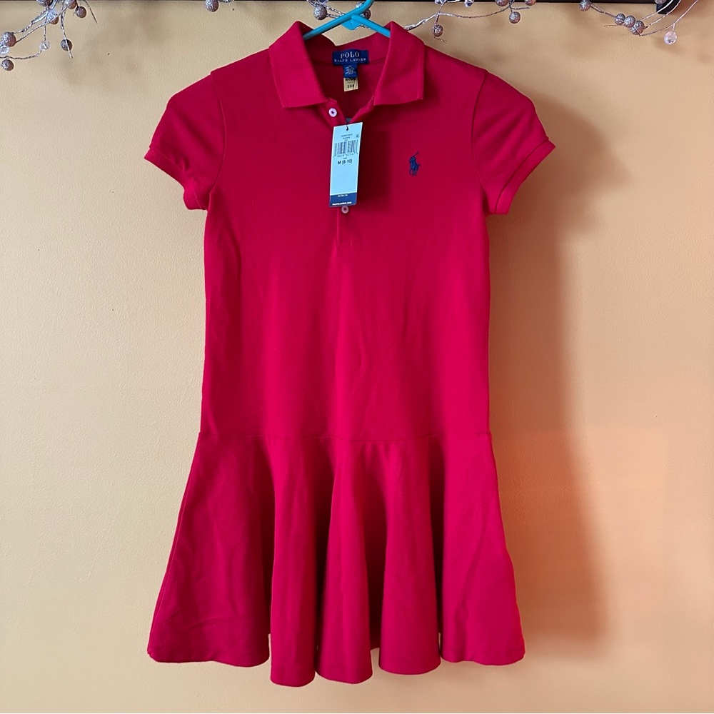NWT Ralph Lauren Pleated Dress - Sz 8-10